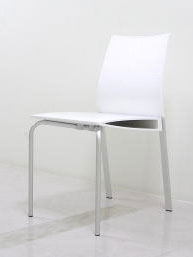 ダイニングチェア　白