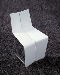 ダイニングチェア　白