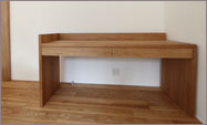 ナラ無垢　デスク