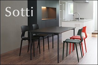 薄い　ダイニングテーブル