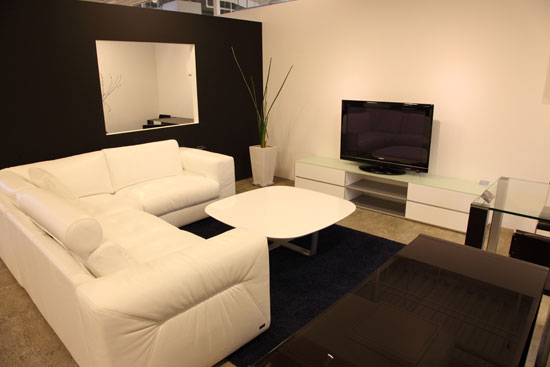 センターテーブル　白