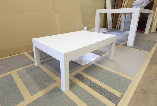 特注ローテーブル