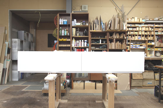 テレビボード　ホワイト