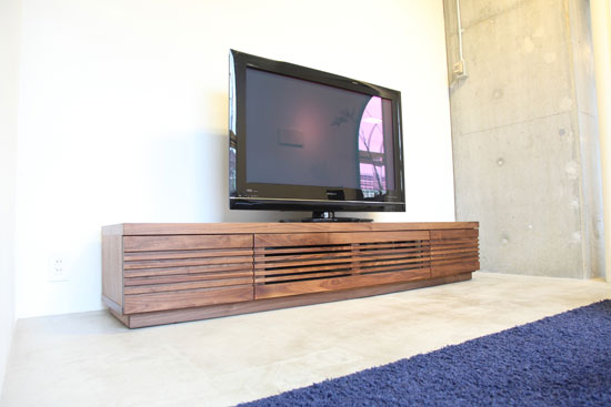 テレビボード　ウォールナット