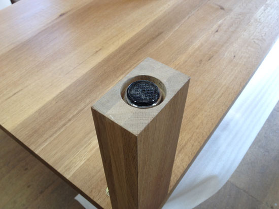 テーブル　脚　アジャスター