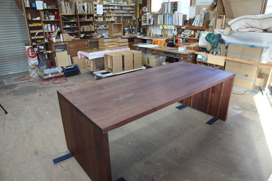 ダイニングテーブル　無垢　2m