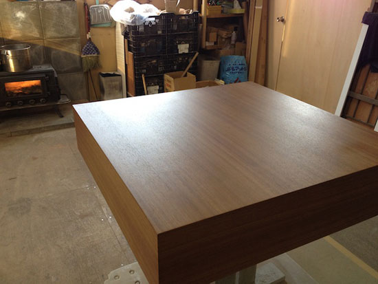 ウォールナット　正方形