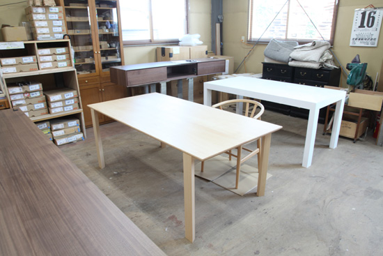 ダイニングテーブル　無垢　ビーチ