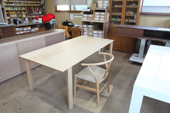 ダイニングテーブル　ビーチ