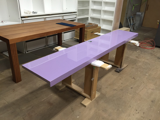 特注カウンタートップ