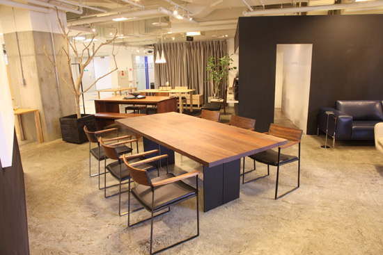 ダイニングテーブル　奥行100cm