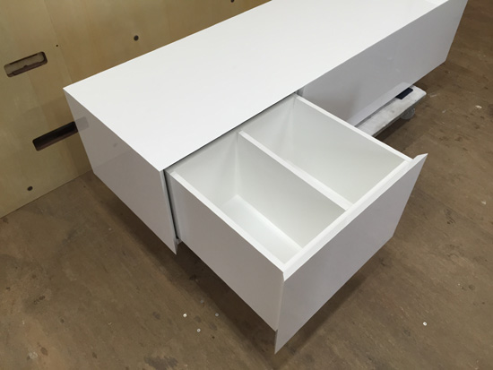 テレビボード　ホワイト　150cm