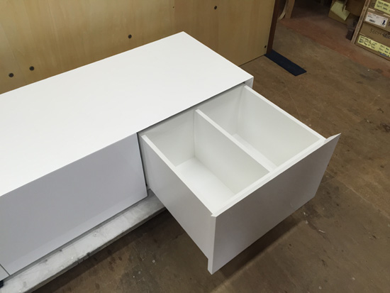 ローボード　ホワイト