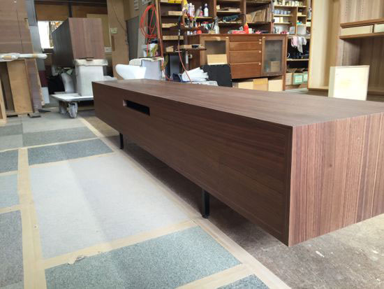 テレビボード　背面