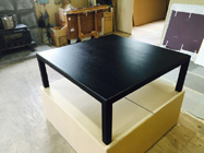 センターテーブル　角丸い