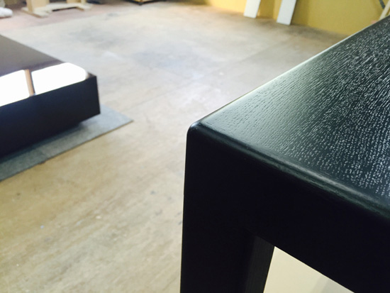 センターテーブル　角丸