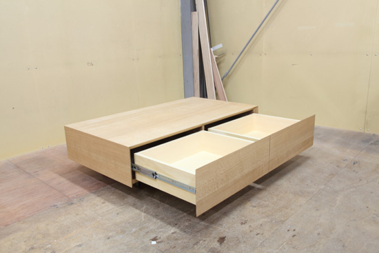 ローテーブル　ナラ　長方形