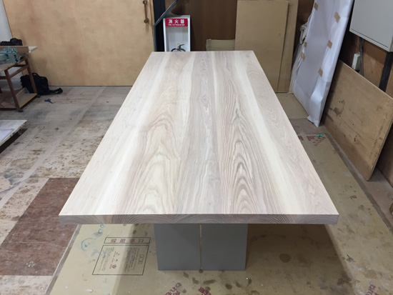 ダイニングテーブル　タモ