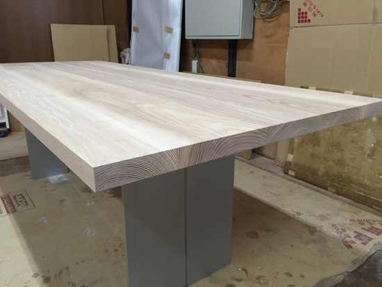 ダイニングテーブル　無垢