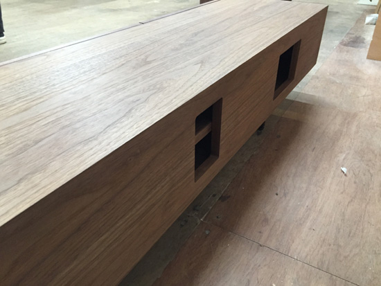 テレビボード　背面