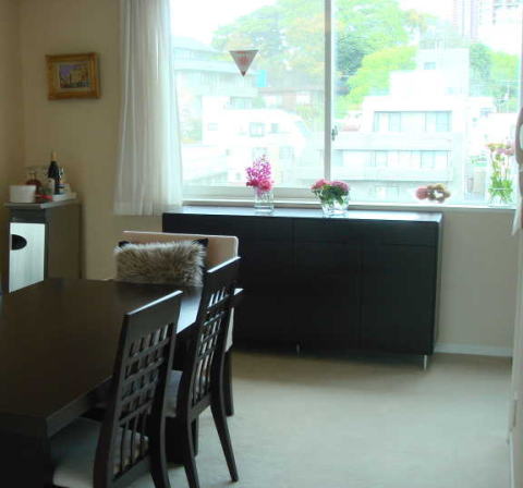 サイドボード　お部屋紹介